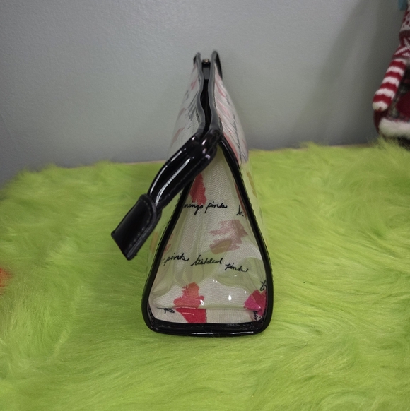 Kate Spade "Lipstick Swatch"  PVC coated makeup travel case(Set Of 2)- EUC - Picture 13 of 16